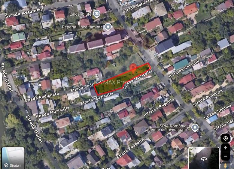 Teren 847 mp Baneasa Dobrogeanu Gherea  deschidere trei laturi - 3