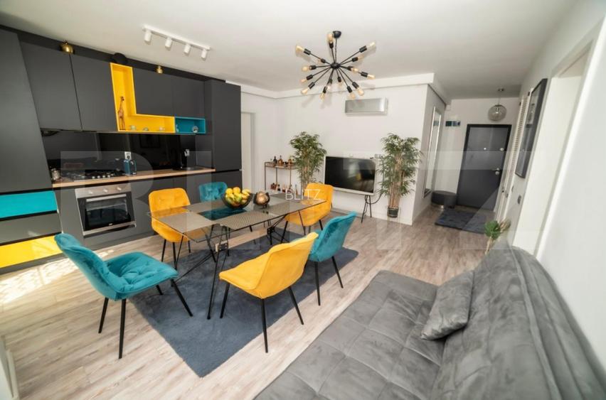 Apartament cu 3 camere, 60 mp, cu terasa de 37 mp si parcare, in zona Vivo - 9