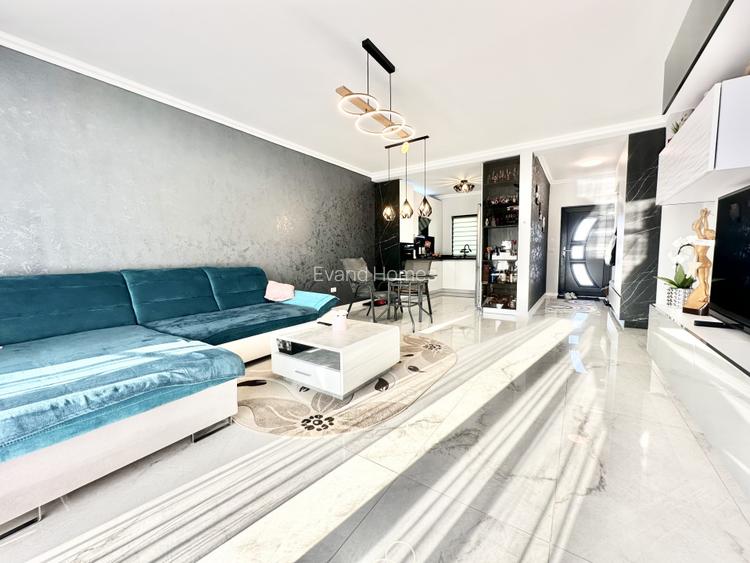 Duplex pe parter cu 3 camere mobilat si utilat cu 414 mp teren - Mosnita - 4