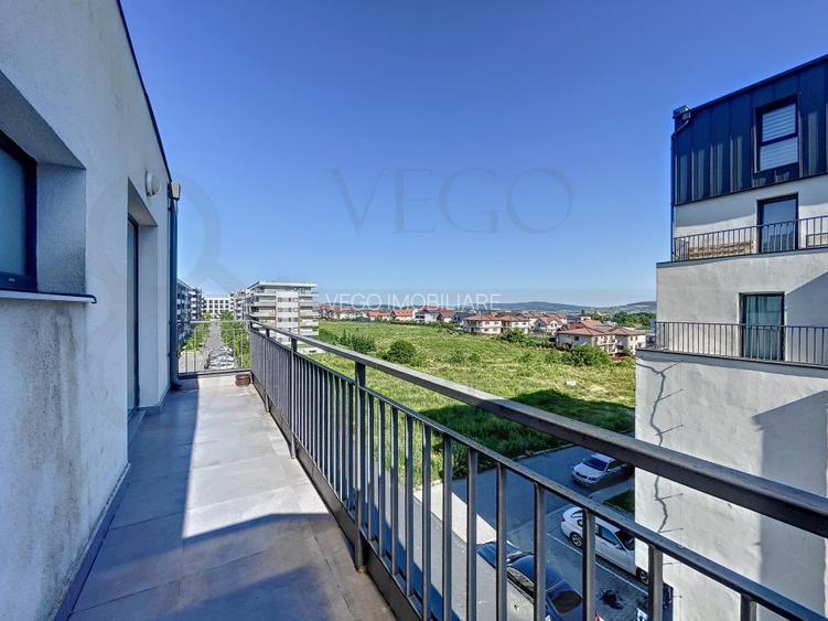 2 camere decomandate, 46 mp, 2 balcoane, garaj, zona Calea Turzii - 10
