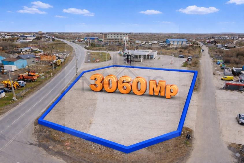 Teren  betonat 3.060 mp- Acces TIR-Utilități complete -Centura DNCB - 2