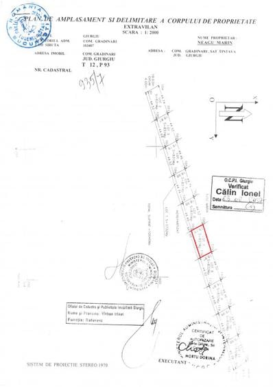 Vanzare Teren 831 mp, Griugiu-Tantava - 2