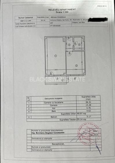 Apartament 2 Camere Militari Residence – Str. Rezervelor 54 - 2