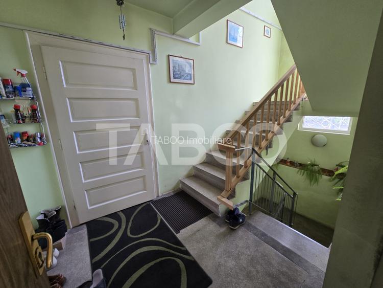 Casa individuala de vanzare mobilata teren 418 mp zona Sub Arini Sibiu - 22