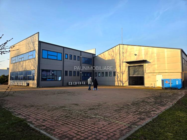 Proprietate top pretabil spatiu industrial cu teren 4000mp ,hala+birouri 1716mp - 4