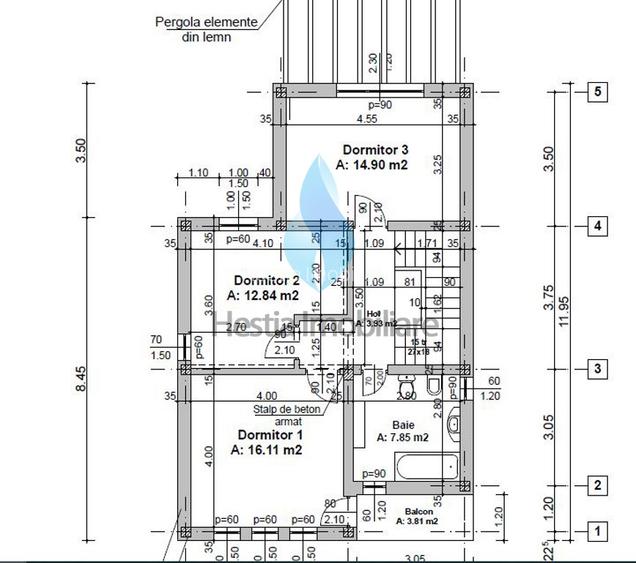 Vila tip mediteranian, P+E, Barnova-Iasi. - 3