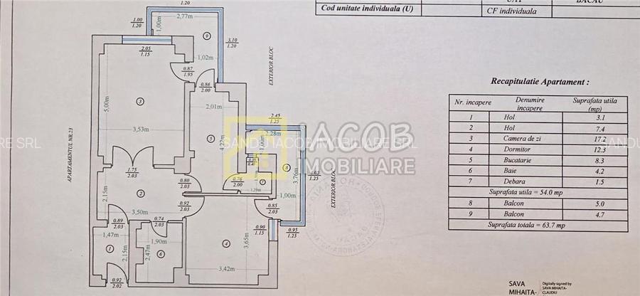 Apartament 2 camere, bdul Unirii, Parcul Catedralei - 5