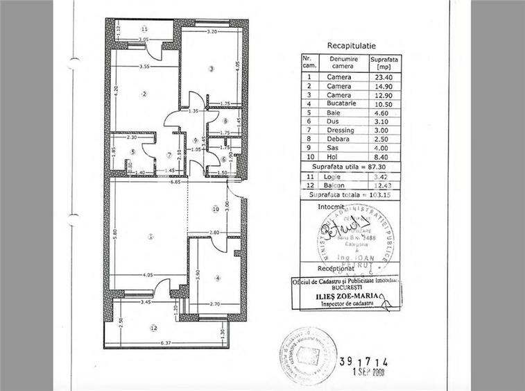 Apartament 3 Camere | str. Tuzla | Barbu Vacarescu | Parcare subterana + Boxa - 30