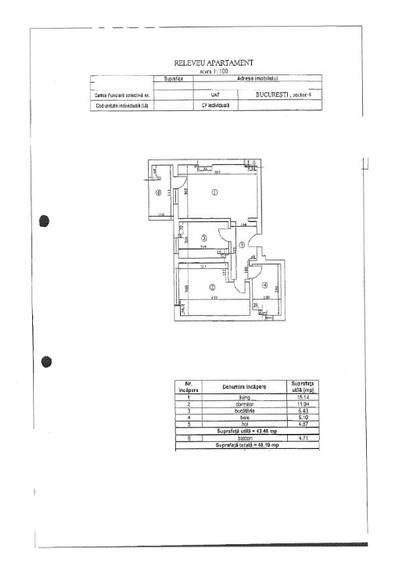 Închiriere apartament 2 camere Fântana Florilor bloc nou - 13