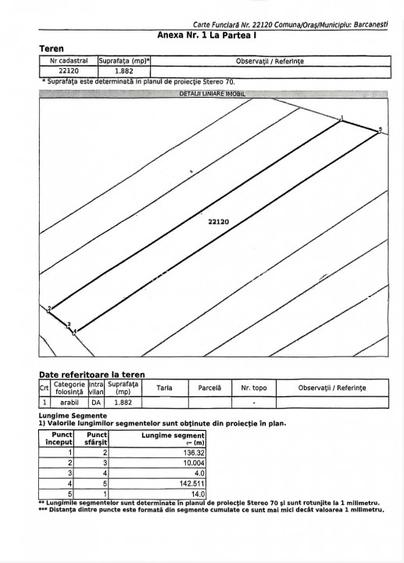 Teren intravilan – 1.882 mp, cu deschidere la 2 strazi, Ghighiu, com. Barcanesti - 3