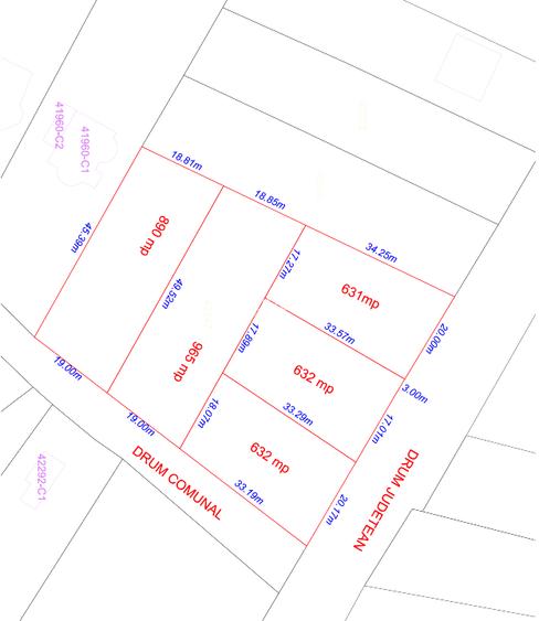Loturi teren intravilan de vânzare – Podișor, Giurgiu - 2