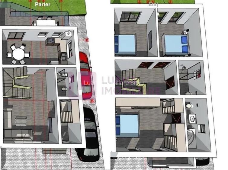 Casa tip duplex Cartierul Arhitectilor | teren 300 mp | pivnita - 8