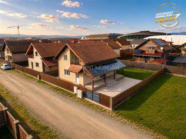 Casa noua, curte, gradina, aria Arena Sepsi, Central, Sfantu Gheorghe, Covasna - 13