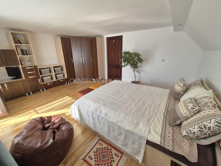 CASA 3 dormitoare, stil rustic-contemporan utilată complet, comision 0 - 7