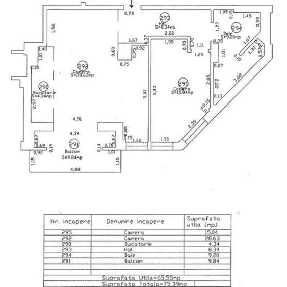 BLOC NOU! Ansamblul rezidențial Iris:2 + 1 cam. (birou), 62 mp. utili + 2 terase - 1