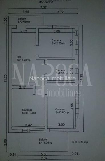 Casa 7 camere de vanzare in Andrei Muresanu, Cluj Napoca - 7