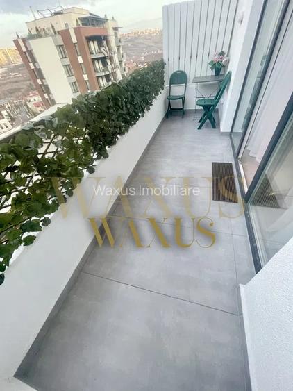 Penthouse elegant 90mp, 2 nivele, terasa, zona Edgar Quinet, Manastur - 8