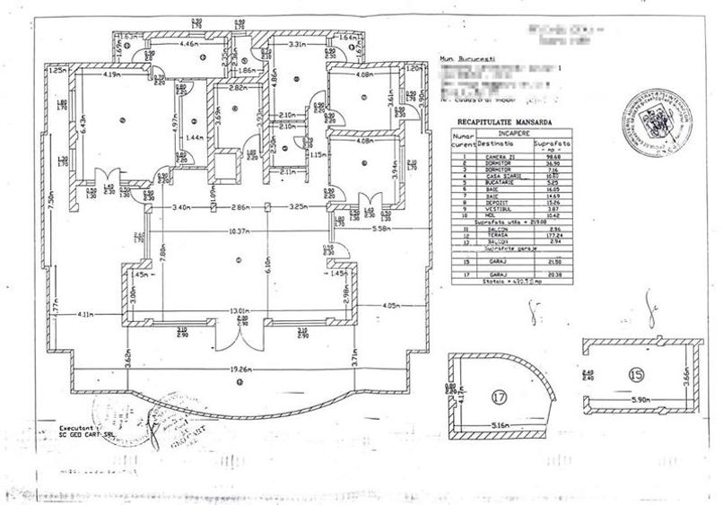 LUX SI APARTAMENT UNIC | 4 CAMERE | 402 MP | TERASA IMENSA | 2 PARCARI | HERASTR - 17