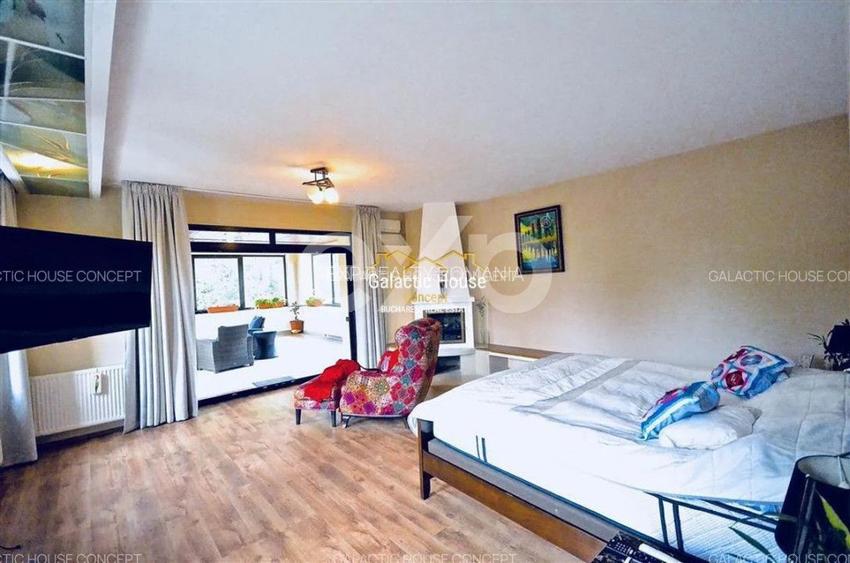 CASA EXCLUSIVISTA Mediteraneana de vanzare - PIPERA vedere PADURE- poiscina - 12