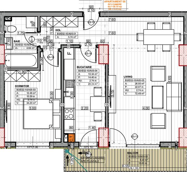 Ap.2 cam - Energia Residence Constanta - 2