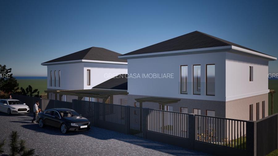 Teren 970 mp cu autorizație pentru 2 case Panorama deosebită, Zonă Ion Creanga - 9