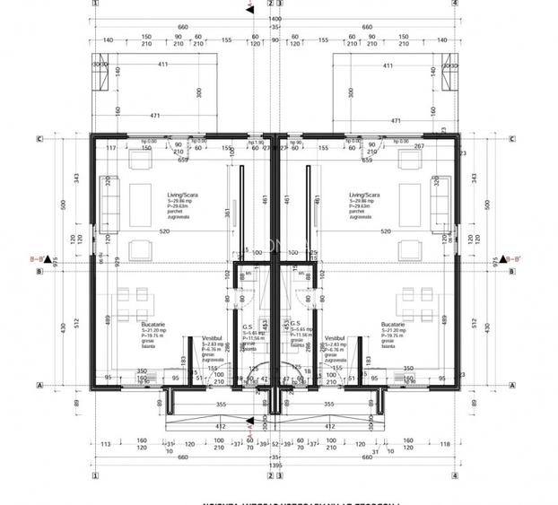 Duplex 4 camere 120mp | 0 comision | Tunari | mobilat utilat | 225mp teren - 5