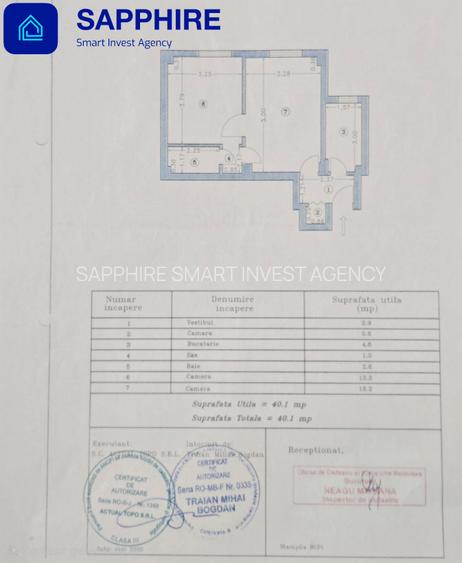 Apartament 2 camere zona Sebastian, centrală proprie, bloc reabilitat - 13