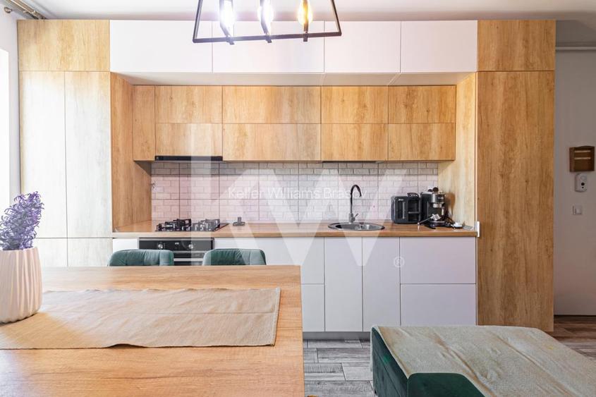 Studio modern, bloc cu lift, AC, parcare privata inclusa in pret! - 9