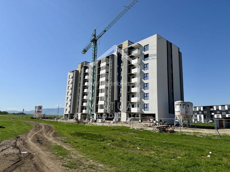 Apartament cu 3 camere - balcon cu spatiu depozitare - 60.6 mp utili - 8