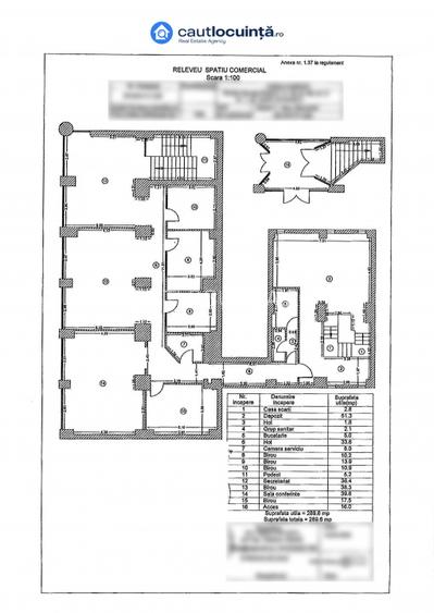 Spatiu comercial | Ultracentral | Romana | Mezanin | Vitrina | 339mp - 5