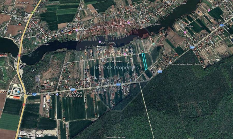 Teren intravilan, 3916 mp, dubla deschidere, Vladisceasca - 4