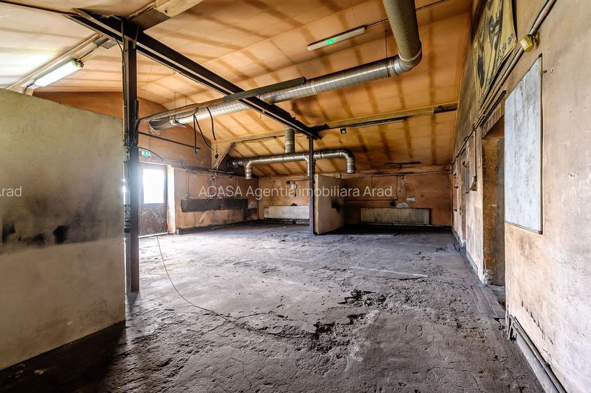Hala industrială cu teren 10.495 mp – potențial supermarket, Lipova - 10