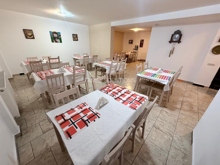 Vânzare unitate hotelieră la cheie -  770 mp. 18 camere. Lift.  Parcari - 6
