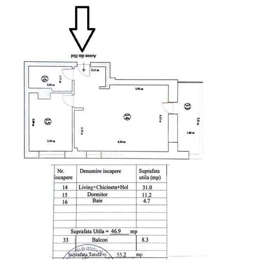 Apartament 2 camere langa plaja - 1