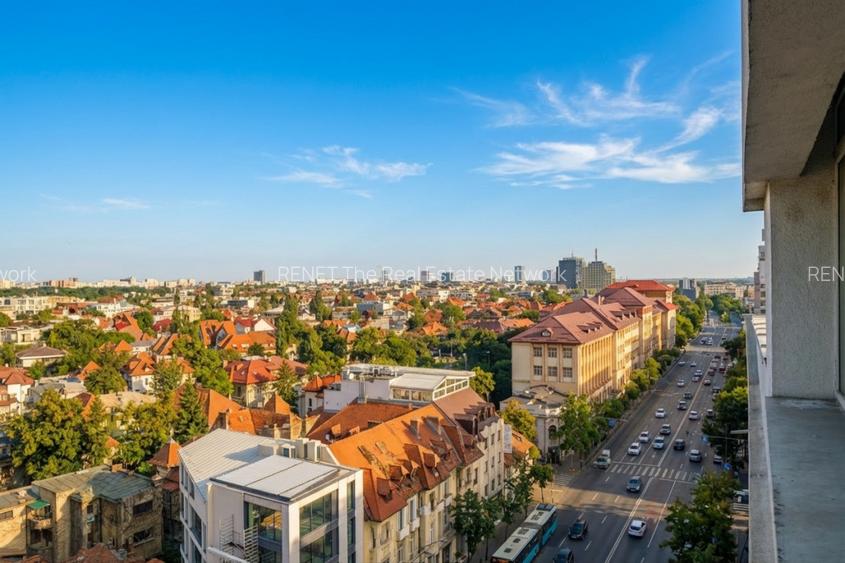 CALEA DOROBANTI, 2 CAMERE 60 MP, ETAJ 9, VEDERE LIBERA! - 14