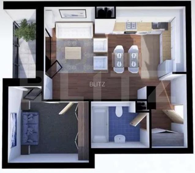Apartament 2 camere, etaj intermediar, la cheie, Gheorgheni - zona Iulius - 2