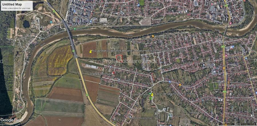 Proiect imobiliar cu PUZ la intrare pe noul Pod peste Mures in Aradul Nou - 9