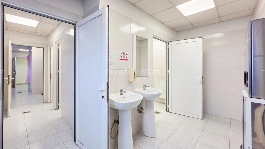 Spațiu industrial–afacere catering la cheie, teren&hală 750 mp S+P+1E - 31