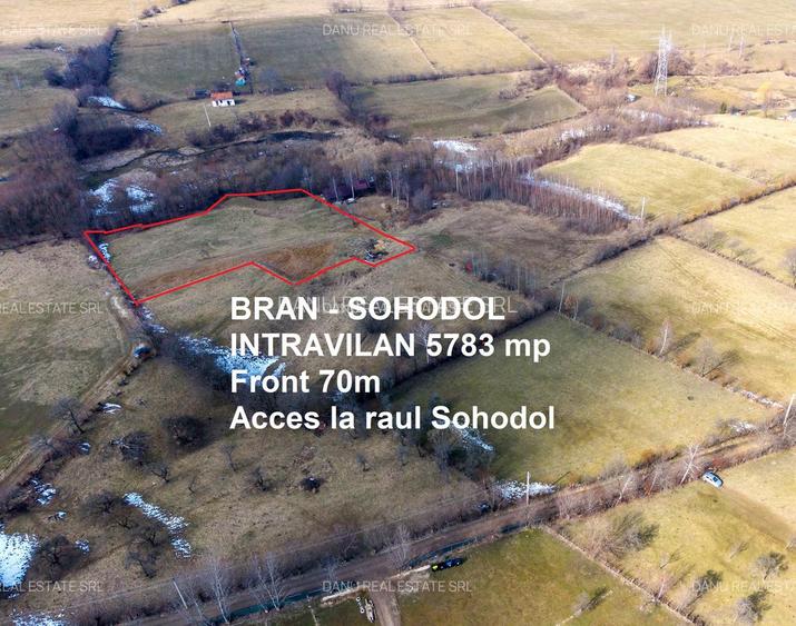 Bran Sohodol,5783 mp,P+E+M-Ideal pensiune /proiect turistic,Comision0% - 2