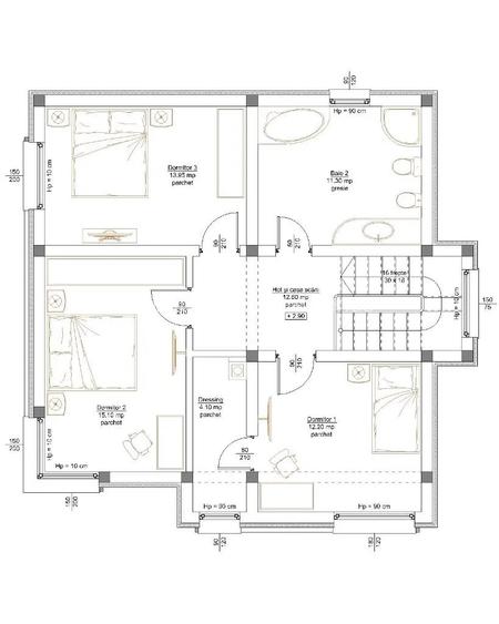 Casa noua cu etaj zona Hudum - 2