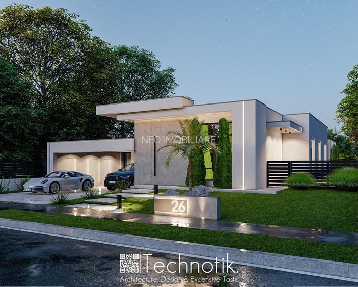 Arhitectura Moderna - Eleganta Pe un Singur Nivel - Luxury - 3