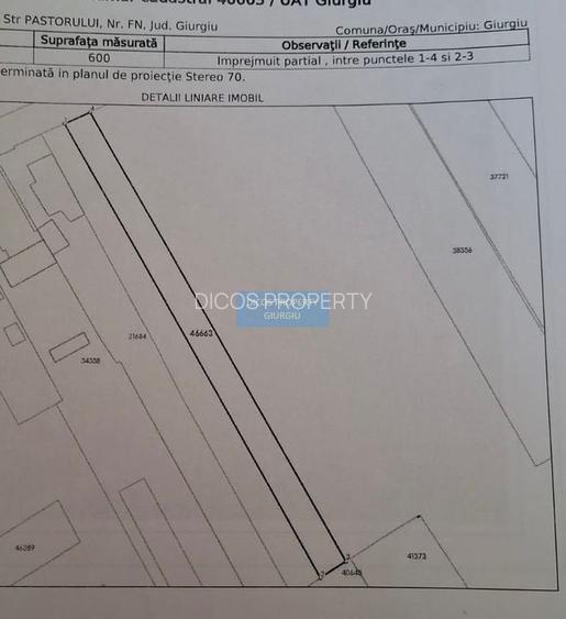 Teren intravilan 1.161 mp de vânzare – Strada Păstorului, Giurgiu - 2