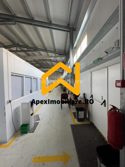Hala Industrială Vest Ploiești 550 mp + Birouri | Parcare 20 auto | Acces TIR | - 3