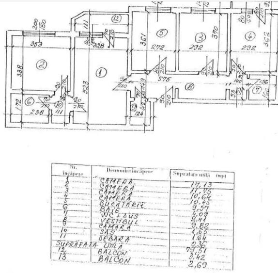 Apartament 4 CAMERE,Mosilor,Metrou Obor PARC ,bl.1984,reabilitat,DECOMANDAT - 8
