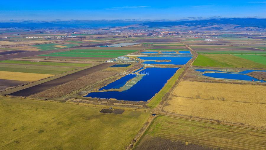 Lac de pescuit 9 ha, pe un teren intravilan de 12 ha, langa Brasov, COMISION 0% - 4