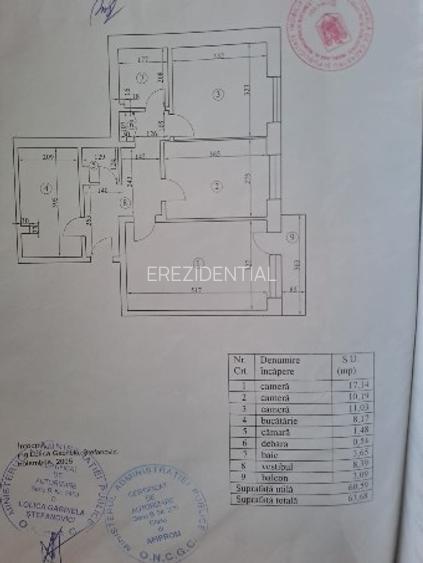 Apartament 3 camere - decomandat- zona Tineretului  - 6