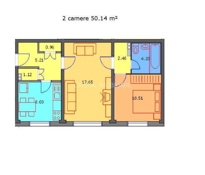 De vanzare apartament 2 camere Lujerului - 3