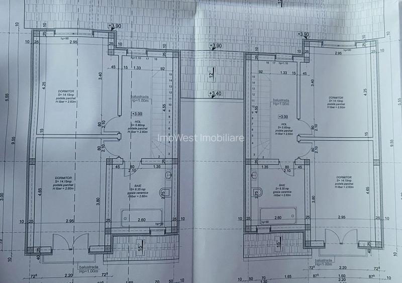 Moșnița Veche | 1/2 Duplex | 110 mp utili | Toate utilitatile|  Dormitor parter - 16