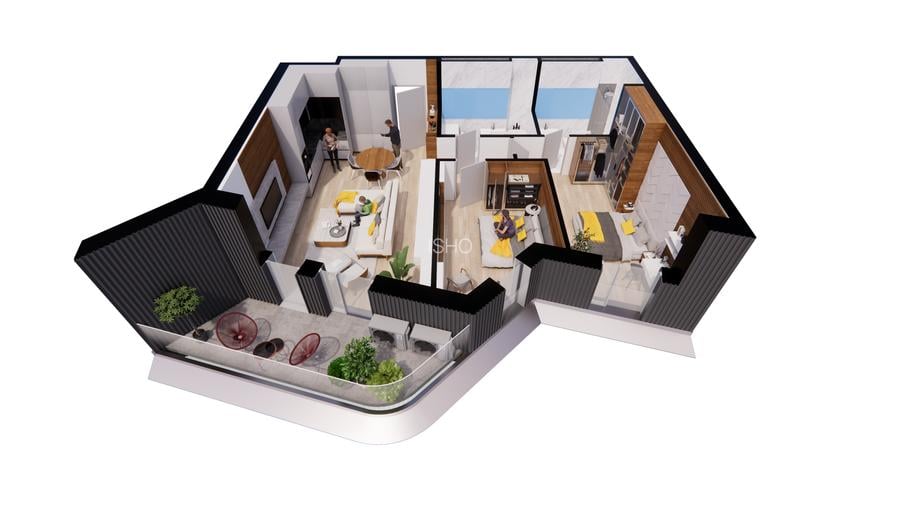 ISHO C - Apartamentul tău din parc, în care vei fi parte din viitorul Timișoarei - 3