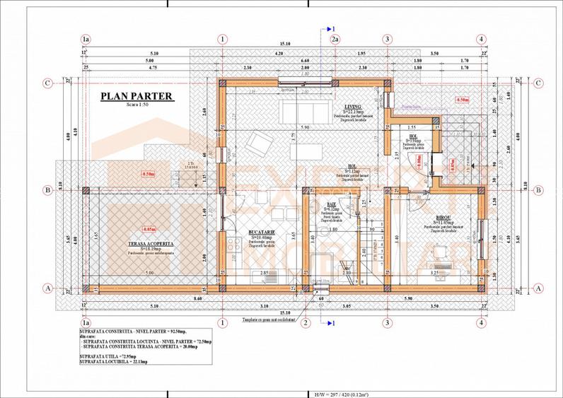 Casa moderna P+M Agigea, zona linistita - 4